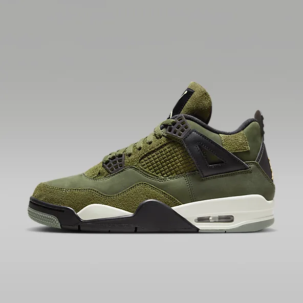 Air Jordan 4 Craft Olive